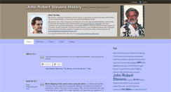 Desktop Screenshot of johnrobertstevenshistory.com